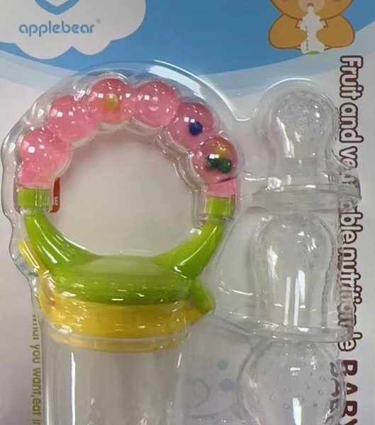 Full Fruit Pacifer 4 Nipple- AppleBear