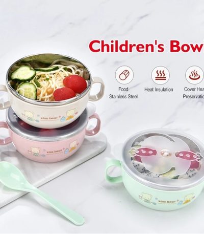 Stainless Steel Heat Insulation Bowl 300ml