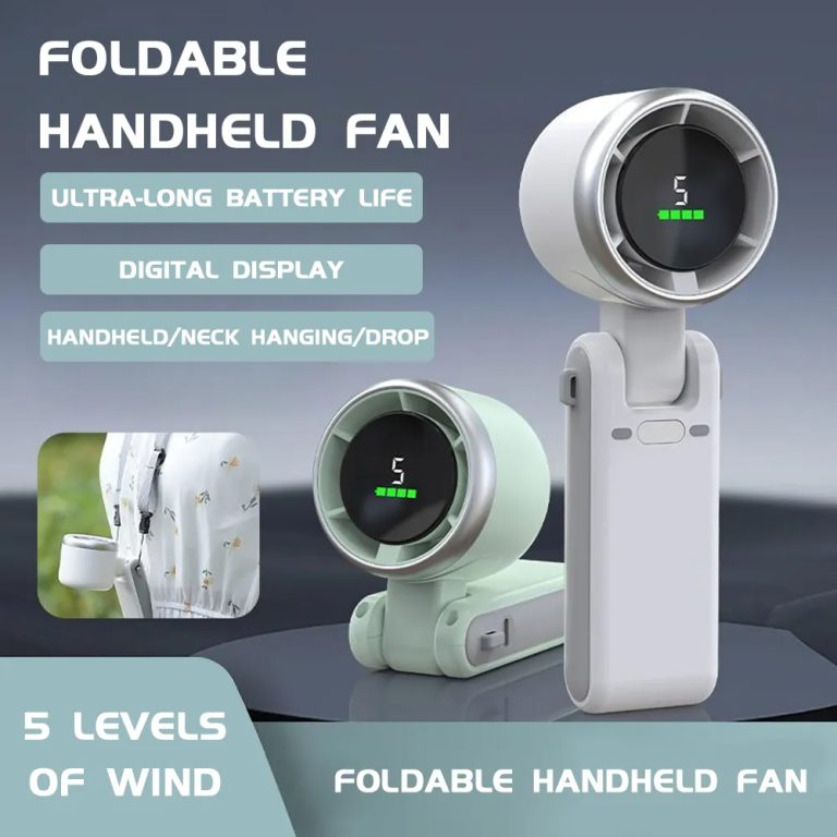 Mini Turbo Portable Fan | Portable Turbo Fan Mini | 3600 mAh Turbo Fan |