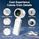 Mini Turbo Portable Fan | Portable Turbo Fan Mini |1800 mAh Turbo Fan | - Image 2