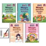5 Writing Magic Book , 10 Sish, 2 Pen, 2 Griper
