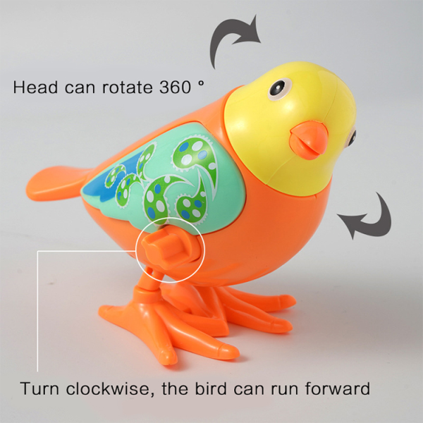Jumping Parrot Toy Bird