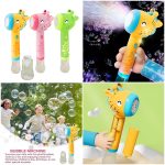 Giraffe Bubble Gun Toy