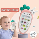 Carrot Baby Cell Phone Toy With Learning & Music