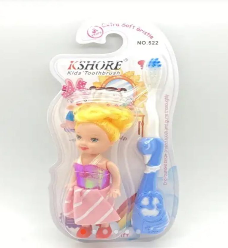 Baby Toothbrush With Extra Doll
