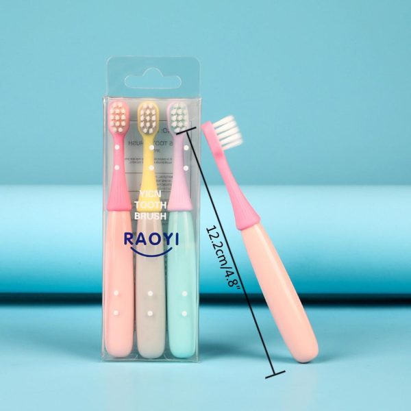 3pcs Set Baby toothbrush 1+Age
