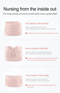 3in1 Part Postpartum Belt 